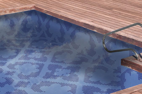 Skleněná mozaika do bazénu DEKOR ARABIAN
